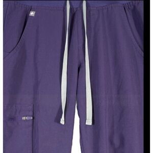 FIGS Women’s PURPLE SHADOW ZAMORA JOGGERS SZ LARGE